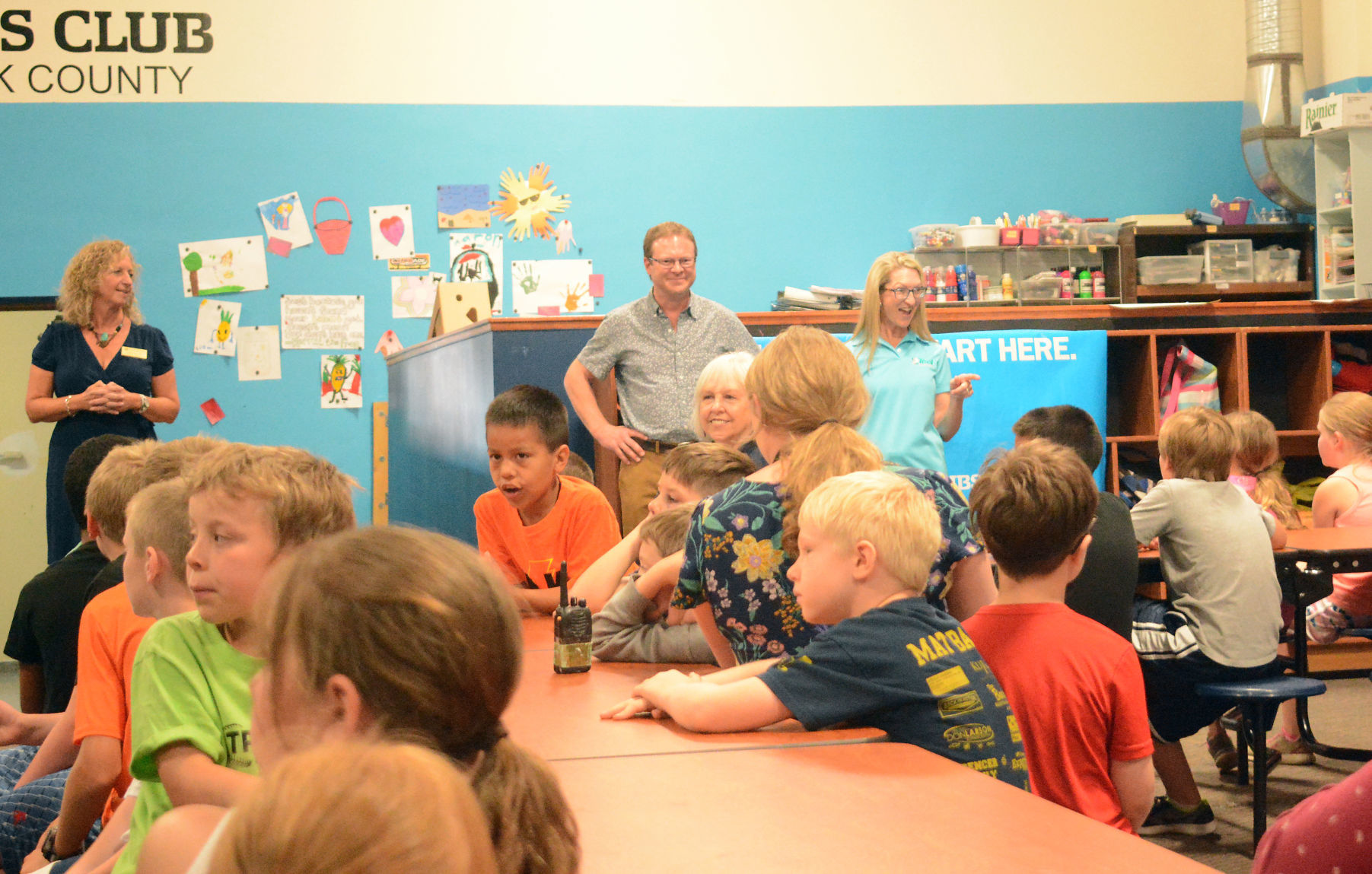 Baraboo Boys & Girls Club Teel Plastics donation